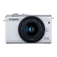 CANON EOS M200 + EF-M 15-45MM WHITE / SILVER