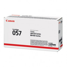 CANON 057 ORIGINAL TONER CARTRIDGE BLACK LASER 3100 Pg -  (127)