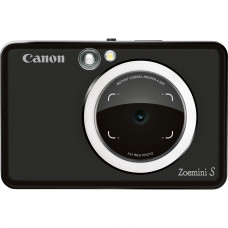 CANON ZOEMINI S MATTE BLACK INSTANT CAMER PRINTER PHONE APP