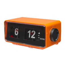 DENVER PLL FM CLOCKRADIO IN RETRO LOOK ALARM FUNCTION FLIP D