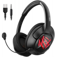 EKSA AIR JOY PRO GAMING HEADSET CORDED 7.1 SUR SOUND RED (28)