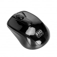 EVO LABS WIRELESS GLOSS BLACK MOUSE