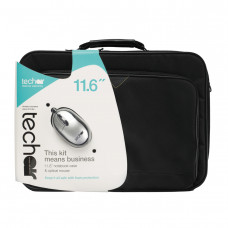 TECHAIR 11.6" CASE AND MOUSE BUNDLE BLACK POLYESTER 