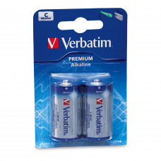 Premium C Alkaline Battery - 2 Pack