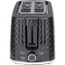 ZANUSSI TOASTER 2 SLICE ZST-6550-BK BLACK ZANUSSI TOASTER 2 SLICE ZST-6550-BK BLACK